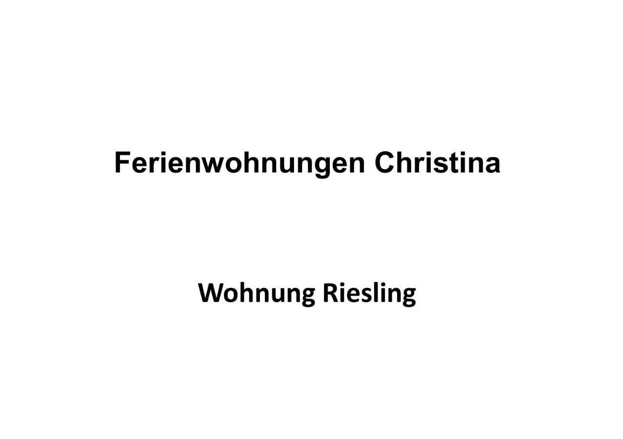 Ferienwohnungen Christina Verbandsgemeinde Verbandsgemeinde Traben-Trarbach Buitenkant foto